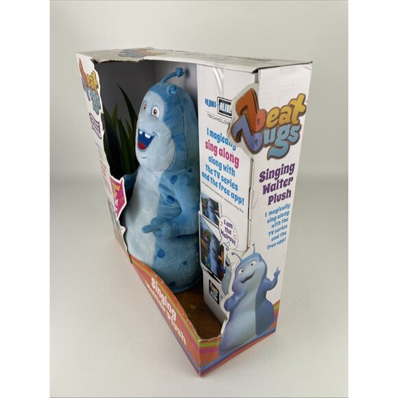 Netflix Beat Bugs Singing Plush 12" Walter Figure Sings Beatles Inspired New - Picture 5 of 7